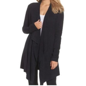 Barefoot Dreams Bamboo Chic Lite Cardigan Black size L/XL